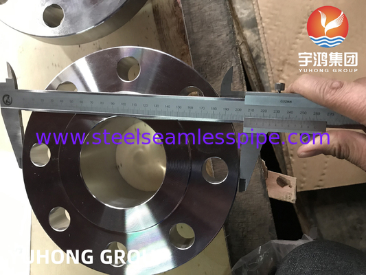 ASTM A182 F51 Διπλής χάλυβα σφυρηλατημένο φλάντζη Weldneck RF B16.5 για πετρέλαιο και φυσικό αέριο