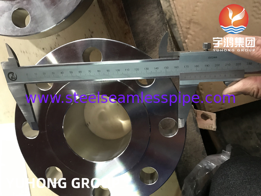 ASTM A182 F51 Διπλής χάλυβα σφυρηλατημένο φλάντζη Weldneck RF B16.5 για πετρέλαιο και φυσικό αέριο