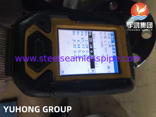 ASTM A182 F51 Διπλής χάλυβα σφυρηλατημένο φλάντζη Weldneck RF B16.5 για πετρέλαιο και φυσικό αέριο