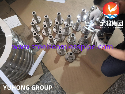 ASME SB564 Monel 400 (UNS N04400, 2.4360) Νικέλιο κράμα μακράς συγκόλλησης λαιμό φλέγγι