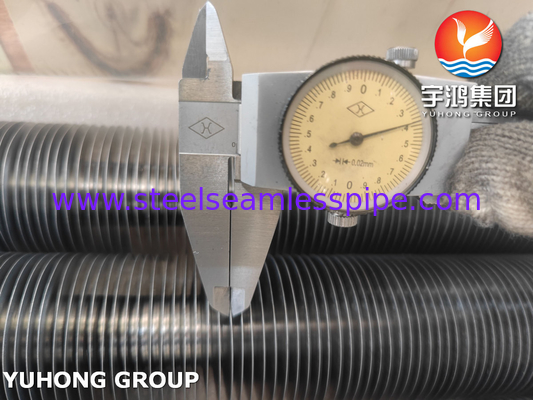 ASTM A179 Χάλυβας άνθρακα Χωρίς Σύνδεση Τύπος Τύπου L για θερμαντήρα αέρα