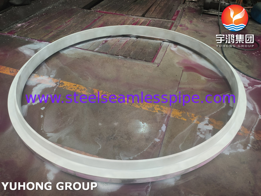 ASTM A182 F321 (UNS S32100) Σφυρηλατημένη φλάνσα λαιμού συγκόλλησης από ανοξείδωτο χάλυβα, με ανυψωμένο πρόσωπο