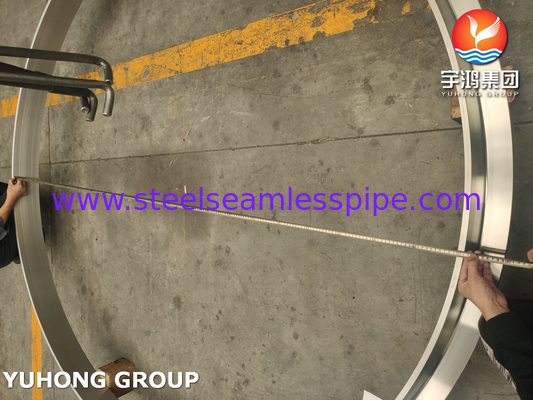 ASTM A182 F321 (UNS S32100) Σφυρηλατημένη φλάνσα λαιμού συγκόλλησης από ανοξείδωτο χάλυβα, με ανυψωμένο πρόσωπο