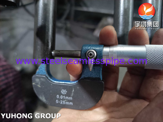 Τύπος λέβητα, ASTM A213 T5, 1.7362, K41545 Χωρίς ραφές σωλήνες από κράμα χάλυβα για εγκαταστάσεις πετρελαίου και φυσικού αερίου