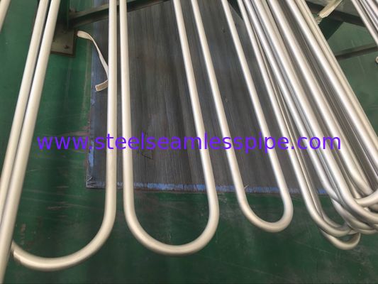 ASTM B444 Gr.2 INCONEL 625 άνευ ραφής σωλήνας κάμψεων του U για την εφαρμογή 100% UT & ET & HT ανταλλακτών θερμότητας