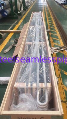 ASME SA213/SA213M-2013a, σωλήνας 19,05 κάμψεων του U ανοξείδωτου TP904L/UNS NO8904 ΚΚ X 1.65MM
