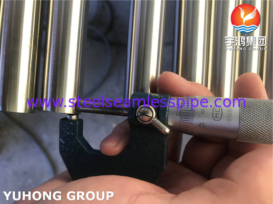 ASTM A269 TP316L Φωτεινός αναψυγμένος άψογος σωλήνας για εξοπλισμό θαλάσσιου νερού