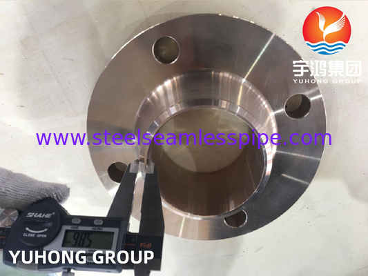 ΑΣTM B151 C70600 1-1/4&quot; SCH40 #150 WN Φτερές χαλκού νικελίου ASME B16.5