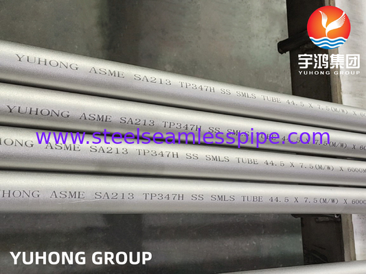 Asme Sa213 Tp347h Ατσάλινος αδιάβρωστος σωλήνας λέβητα με έγκριση GL