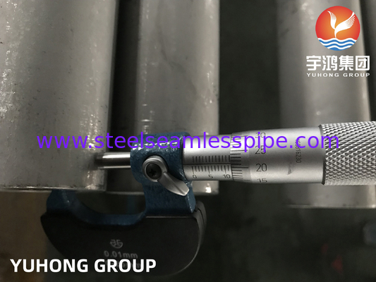 Asme Sa213 Tp347h Ατσάλινος αδιάβρωστος σωλήνας λέβητα με έγκριση GL