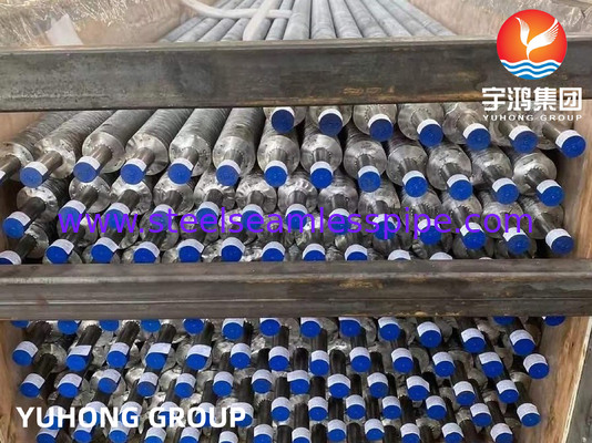 Asme Sb163 Monel 400 Nickel Alloy Ss Φινέδες σωλήνες με φινέδες αλουμινίου τύπου G