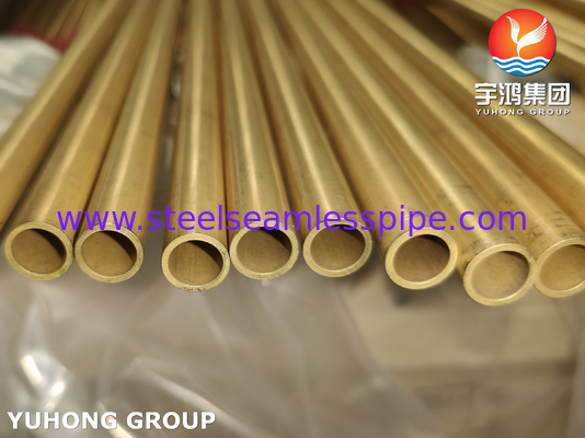 ASME SB111 ASTM B111 C68700 O61 Αλουμινένιους χάλκινους άψογους σωλήνες L1M για εξατμιστήρες