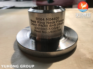 ΑΣTM B564 UNS NO4000 Ζύγισμα λαιμό δαχτυλίδι πρόσωπο φλέγγιση EN1092-1 PN16 Για την εξορυκτική βιομηχανία