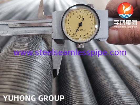 Προσαρμοσμένο σωλήνα με πτερύγια από υλικό αλουμινίου και τύπους πολλαπλών πτερύγων για εφαρμογές ανταλλάκτη θερμότητας και συμπυκνωτή