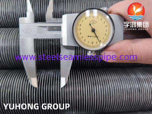 Προσαρμοσμένο σωλήνα με πτερύγια από υλικό αλουμινίου και τύπους πολλαπλών πτερύγων για εφαρμογές ανταλλάκτη θερμότητας και συμπυκνωτή