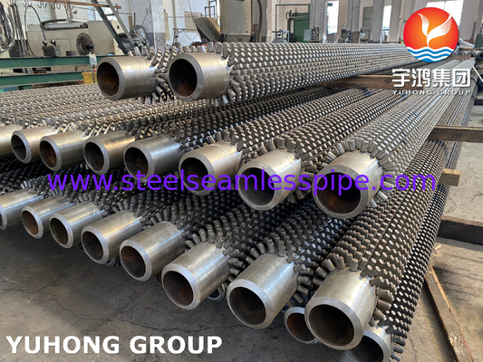 Σωλήνες HFW: ASME SA213 TP347H Σώλος βάσης με 11% Cr Steel Studs για θερμαντήρες καύσης