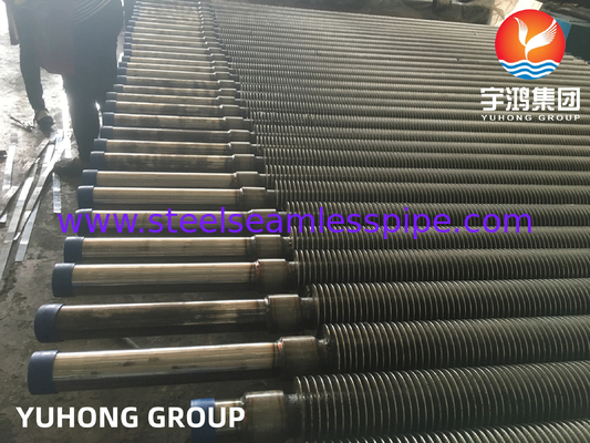 ASME SA213 T22 Σύνδεσμος σωλήνα από κράμα χάλυβα 11CR HFW Solid Fin Tube για προθέρμανση