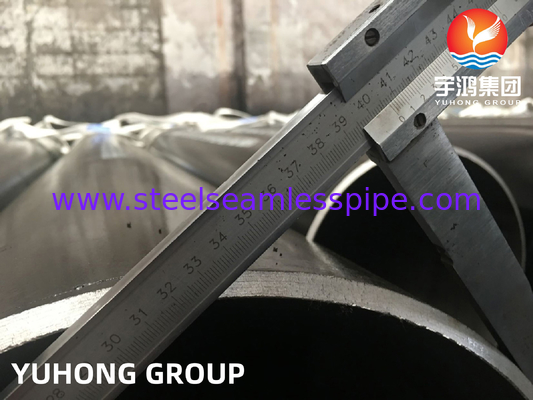 ASTM A106 Gr.B Χάλυβα άνθρακα σωλήνα χωρίς συγκόλληση O.D. 406.4MM Για κλίβανο