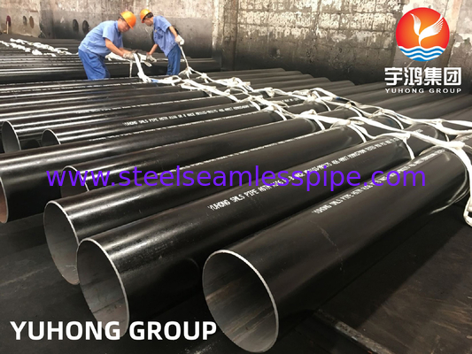 ASTM A106 Gr.B Χάλυβα άνθρακα σωλήνα χωρίς συγκόλληση O.D. 406.4MM Για κλίβανο