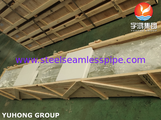 ASME SB111 C68700 Αλουμινένιο χάλκινο αδιάβροχο σωλήνα O61 για δέσμη σωλήνων εναλλάκτη θερμότητας