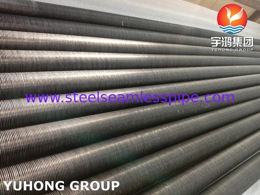 Ενσωματωμένο σωλήνα πτερύγιας τύπου G, ASTM B163 UNS N04400 σωλήνα από κράμα νικελίου με πτερύγια αλουμινίου
