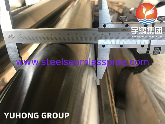 Φωτεινή επιφάνεια ASTM B729 NO8020 Σωλήνες από κράμα νικελίου για περιβάλλον υψηλής πίεσης και υψηλής θερμοκρασίας