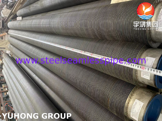 ASTM A376 TP347H S34709 Ατσάλι ατσάλινος υψηλής συχνότητας συγκολλημένος σπειροειδής σωλήνας πτερυγίων