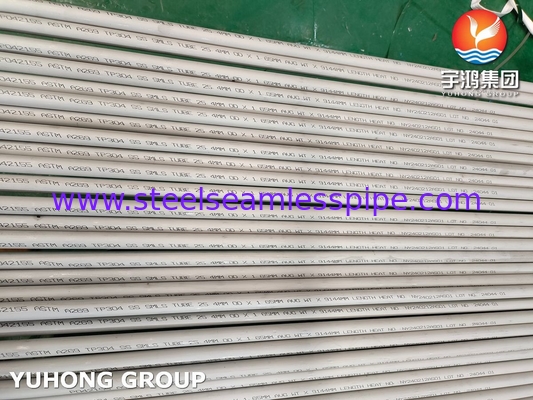 ASTM A269 TP304 Αδιάβροχο σωλήνα από ανοξείδωτο χάλυβα
