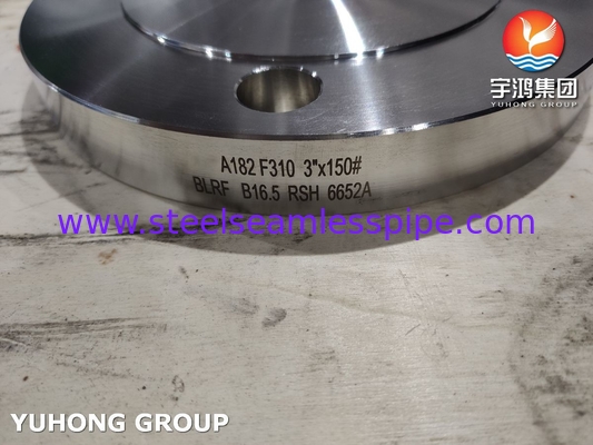 Αδερφή φλέβα από ανοξείδωτο χάλυβα ASME B16.5 ASTM A182 F310 BLRF φλέβα