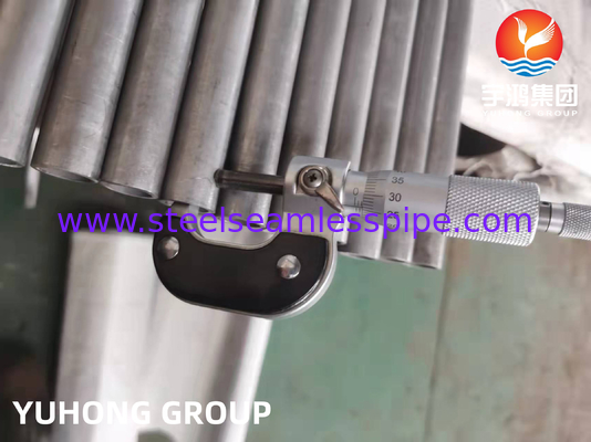 ASME SA213 TP347 TP347H Ατσάλινο σωλήνα U Bend Tube ET/HT για σωλήνα εναλλάκτη θερμότητας