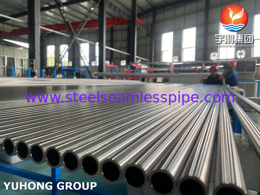 ASTM A249 TP304 1.4301 Φωτεινός έλξης σωλήνας από ανοξείδωτο χάλυβα για εναλλάκτη θερμότητας