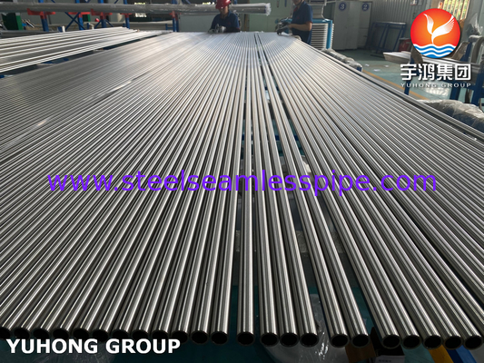 ASTM A249 TP304 1.4301 Φωτεινός έλξης σωλήνας από ανοξείδωτο χάλυβα για εναλλάκτη θερμότητας