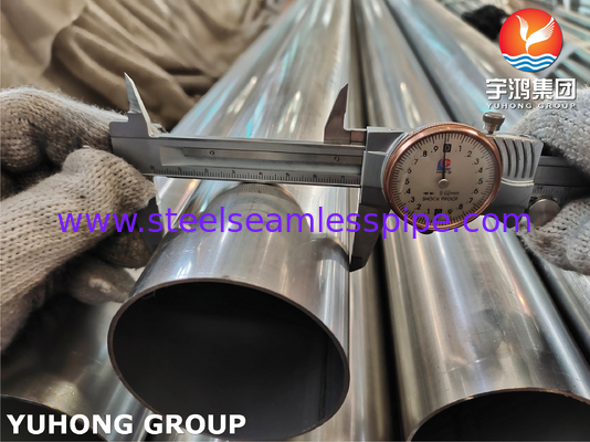 ASTM A249 TP304 1.4301 Φωτεινός έλξης σωλήνας από ανοξείδωτο χάλυβα για εναλλάκτη θερμότητας