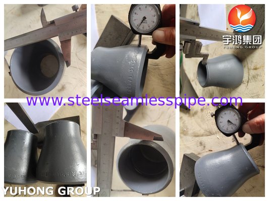 ASME B16.9 ASTM A234 WPB Συσκευές σωλήνων από χάλυβα άνθρακα Συσκευές με μαύρη επίστρωση