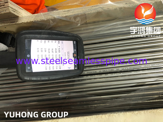 ASTM A213 TP316L Ατσάλινο φωτεινό αναψυγμένο σωλήνα