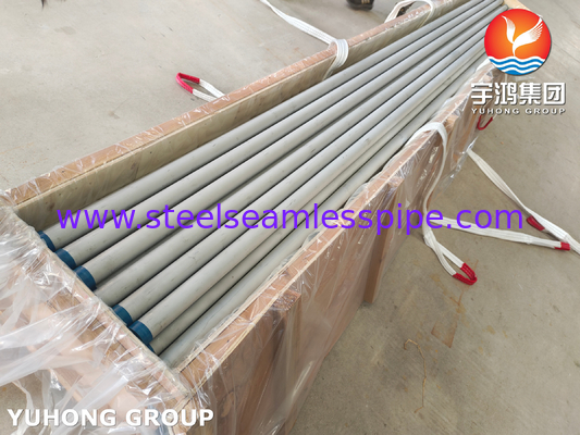 ASTM A312 Ατσάλι από ανοξείδωτο χάλυβα 253MA UNS S30815 Χωρίς συγκόλληση σωλήνας