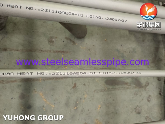 Υπερ-διπλό σωλήνα  2507 ASTM A790 UNS S32750 από ανοξείδωτο χάλυβα