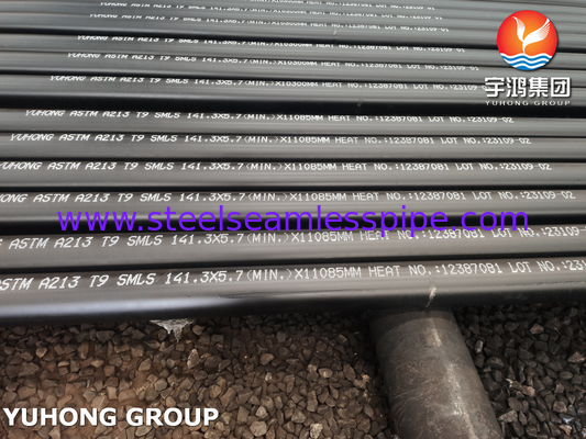 ASME SA213 T9 T11 T22 T91 Χωρίς συγκόλληση σωλήνας από κράμα χάλυβα για σωλήνα καμίνου