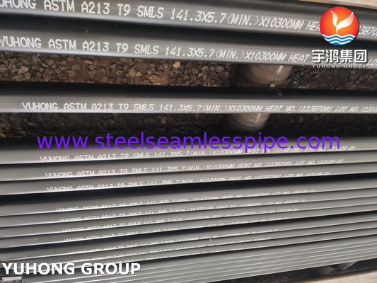 ASME SA213 T9 T11 T22 T91 Χωρίς συγκόλληση σωλήνας από κράμα χάλυβα για σωλήνα καμίνου