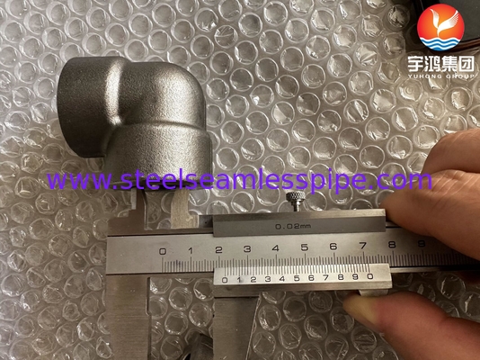 ASTM A182 F92 1/2 ίντσες 90° Γόνατος #6000 ASME B16.11 SW για εργοστάσια παραγωγής ενέργειας