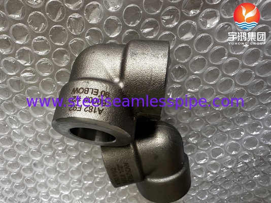 ASTM A182 F92 1/2 ίντσες 90° Γόνατος #6000 ASME B16.11 SW για εργοστάσια παραγωγής ενέργειας