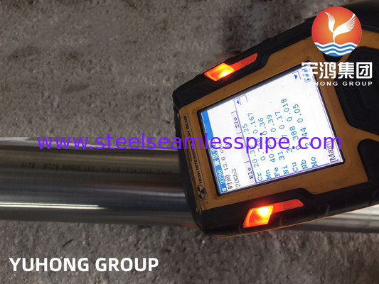 Νικελικό κράμα ASTM B729 N08020 Σύνθετο σωλήνα για πετροχημικά