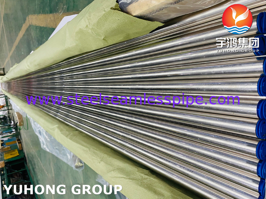 ASME SB111 C71500 Σωλήνες αδιάβροχων συστημάτων συμπυκνώσεων από κράμα χαλκού νικελίου