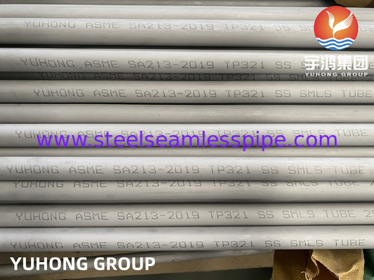 ASTM A213 TP321 Χάλυβα από ανοξείδωτο χάλυβα