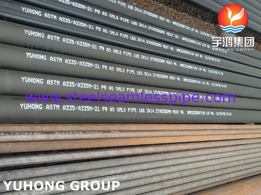 ASTM A335/ ASME SA335 P9 Σύνθετο χάλυβα αδιάβροχο σωλήνα κλιβάνου θερμαντικού σωλήνα