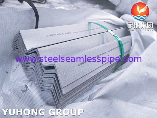 ASTM A276 TP304 Σιδηροδρομική γραμμή και γωνιακή γραμμή από ανοξείδωτο χάλυβα