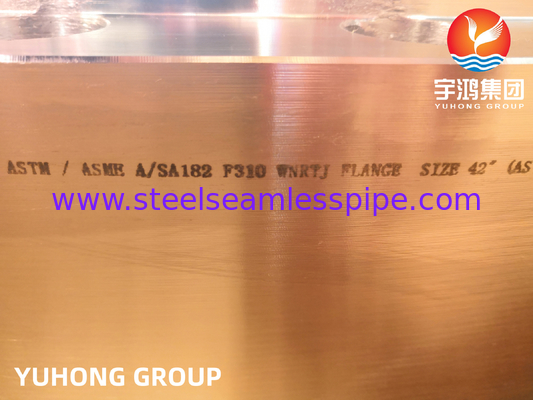 Ατσάλι από ανοξείδωτο χάλυβα ASTM A182 F310 Weldneck Flange RTJ για πετρέλαιο και αέριο