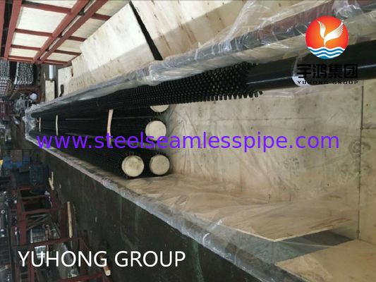 Σχήμα αμμοσφαιριζόμενου οβάλ σωλήνα ASTM A335 P9 Σφαιριζόμενος σωλήνας με πτερύγια για συγκόλληση υψηλής συχνότητας