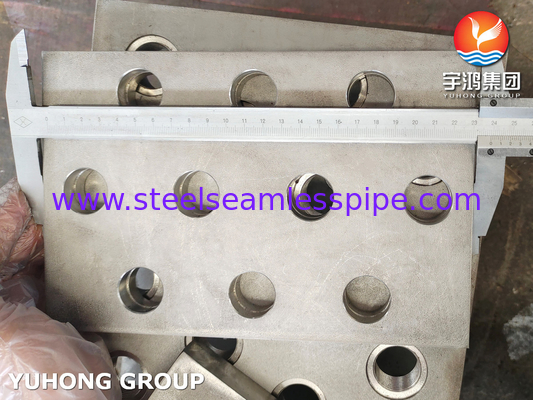 ASTM A240 Ατσάλι 304 Τετραγωνική πλάκα σωλήνα φύλλου για εναλλάκτη θερμότητας