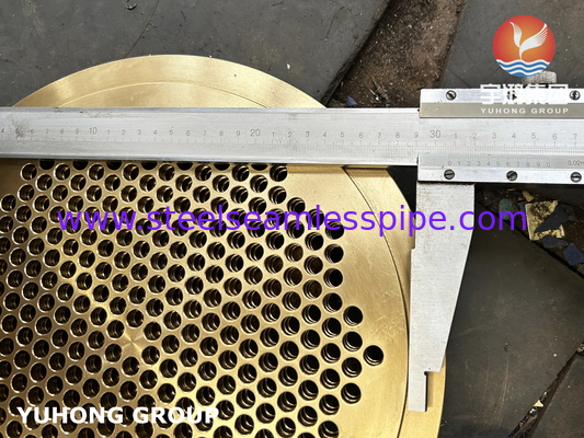 Ναυτικό Κύπελλο C46400 B171 Cuzn36sn1 Για θαλάσσιο εναλλάκτη θερμότητας